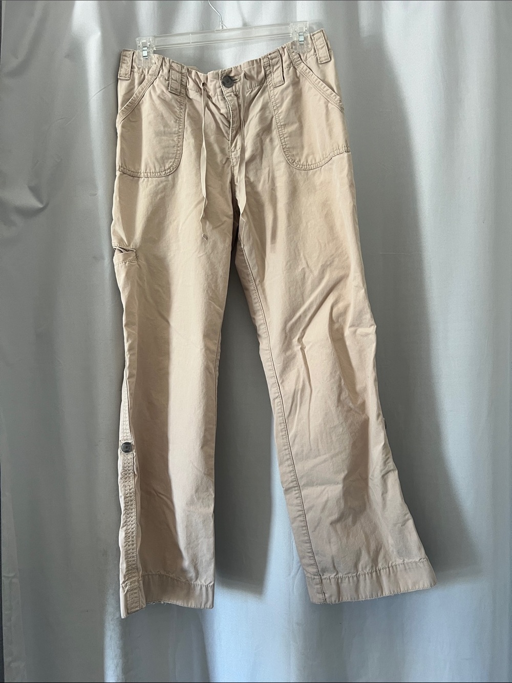 Merona Beige Boot Cut Utility Pants